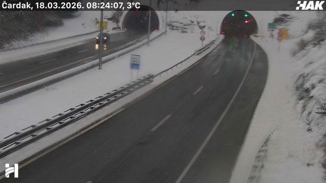 FOTO Ovako izgleda autocesta Zagreb-Rijeka. Na terenu policija, isključuje vozila