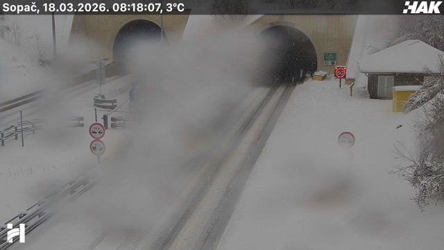 FOTO Ovako izgleda autocesta Zagreb-Rijeka. Na terenu policija, isključuje vozila