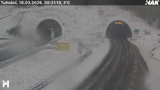 FOTO Ovako izgleda autocesta Zagreb-Rijeka. Na terenu policija, isključuje vozila