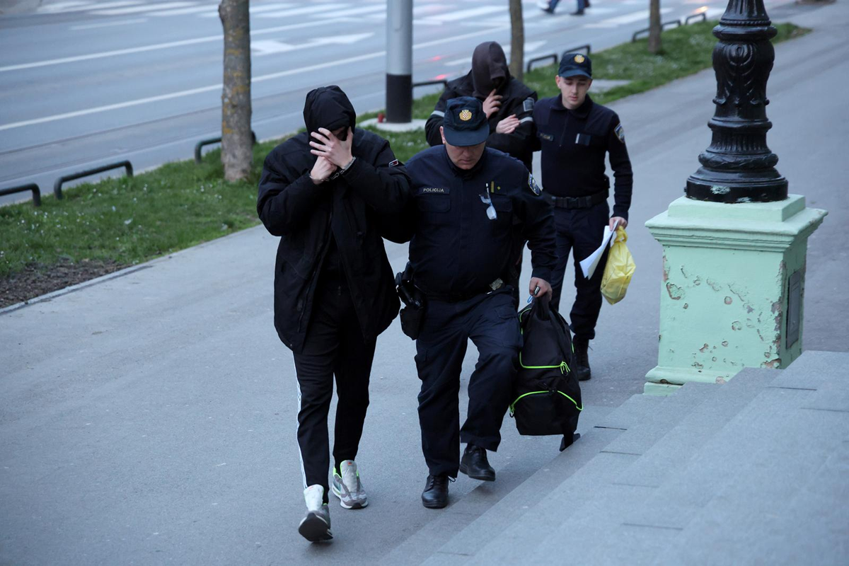 FOTO Odvjetnici, sinu šefice suda i ostatku narkobande određen istražni zatvor