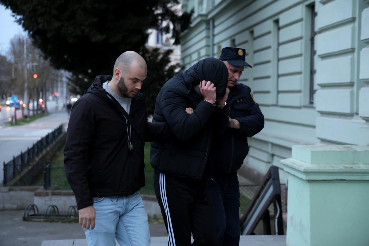 FOTO Odvjetnici, sinu šefice suda i ostatku narkobande određen istražni zatvor