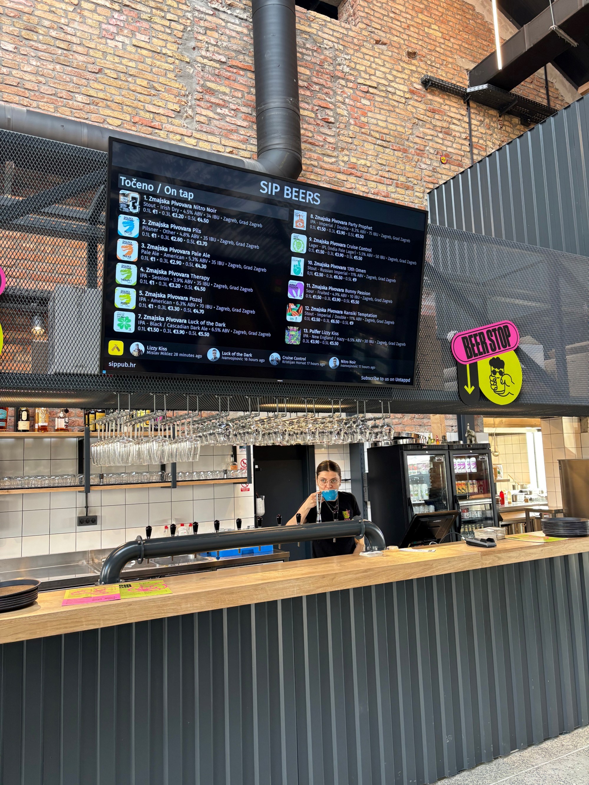 Ovaj mjesec svi pričaju o novootvorenom SIP pubu u Zagrebu. Posjetila sam ga