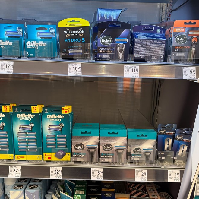 dm - ponuda muških brijača