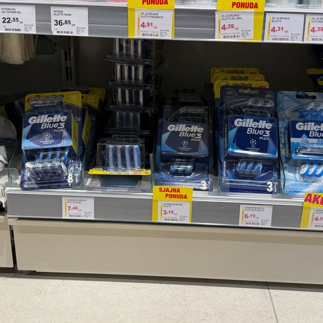 Bipa - ponuda muških brijača