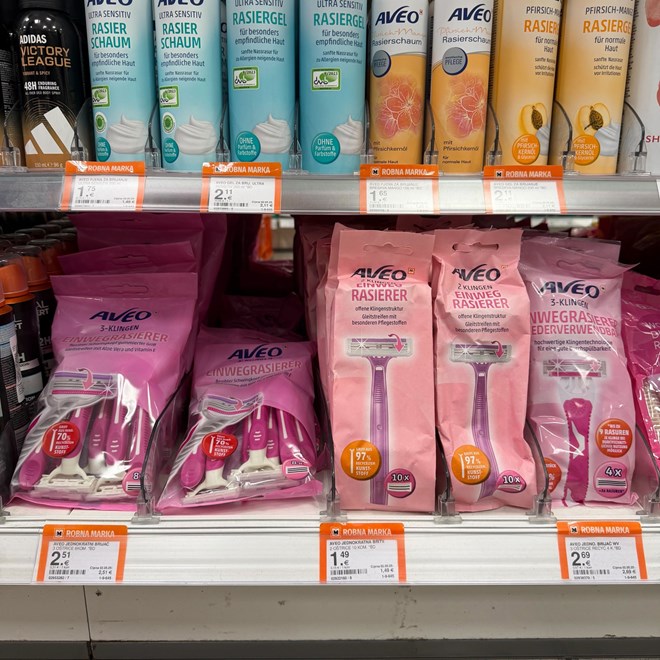 Muller - ponuda ženskih brijača