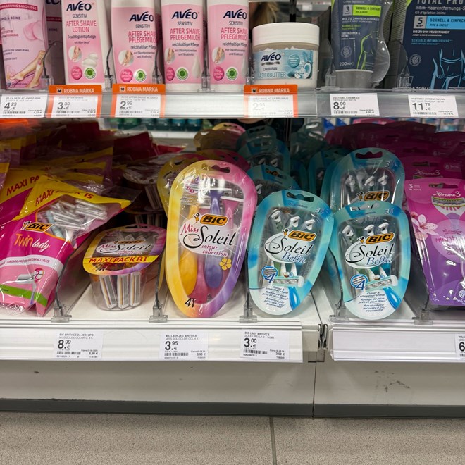 Muller - ponuda ženskih brijača