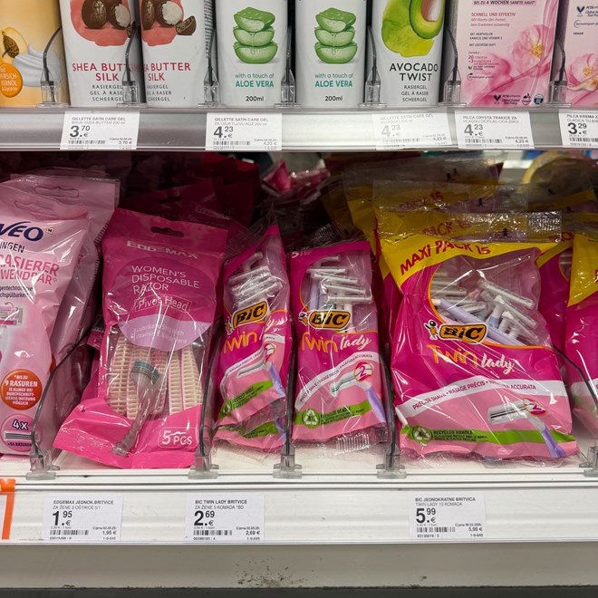 Muller - ponuda ženskih brijača