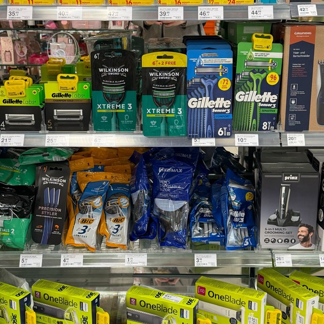 Muller - ponuda muških brijača