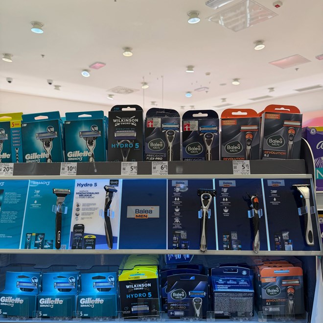 dm - ponuda muških brijača