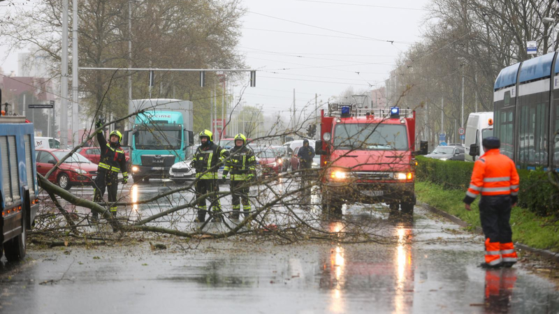 Nevrijeme u Zagrebu