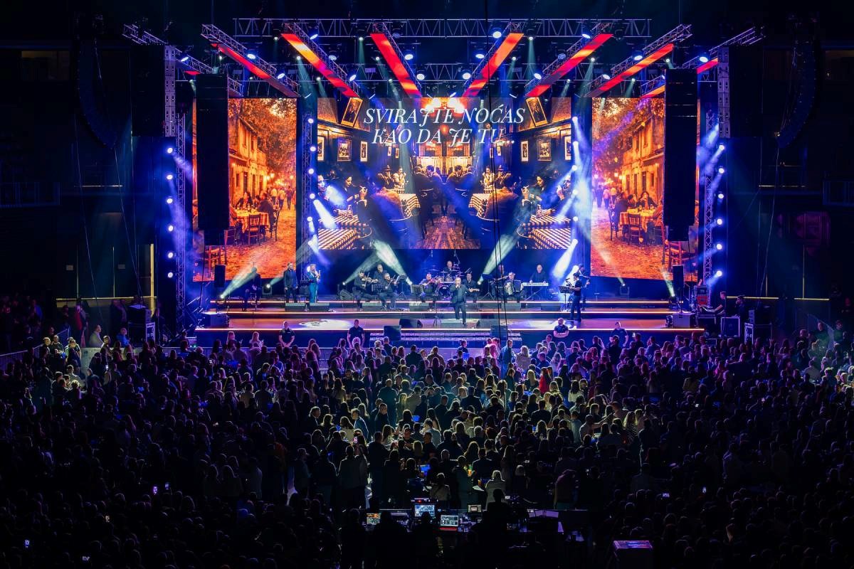 FOTO U Areni Zagreb održan koncert Sjećanje na Tomu Zdravkovića