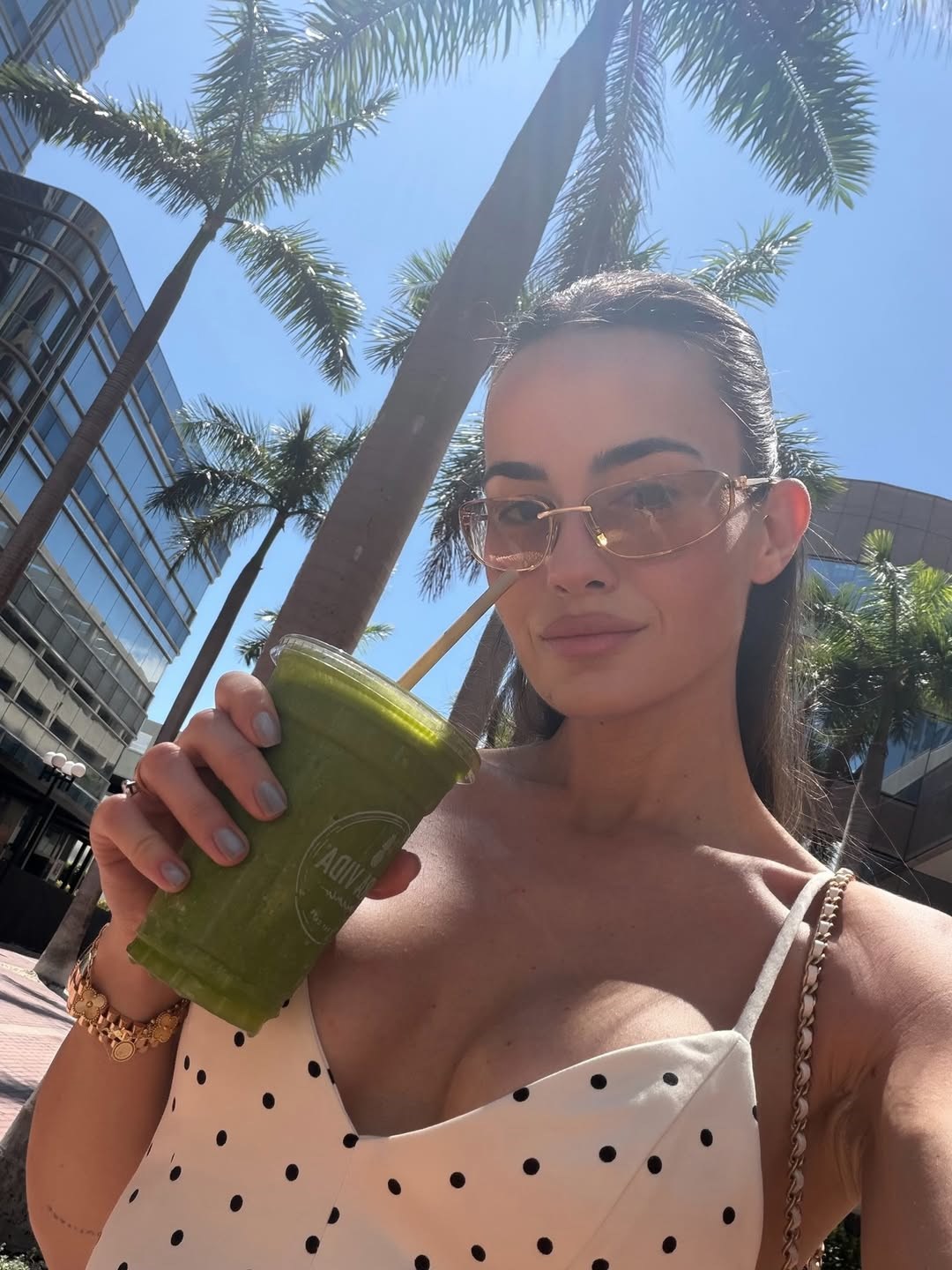 Dok je Duje Ćaleta-Car s Vatrenima u Orlandu, Adriana pokazala kako uživa u Miamiju