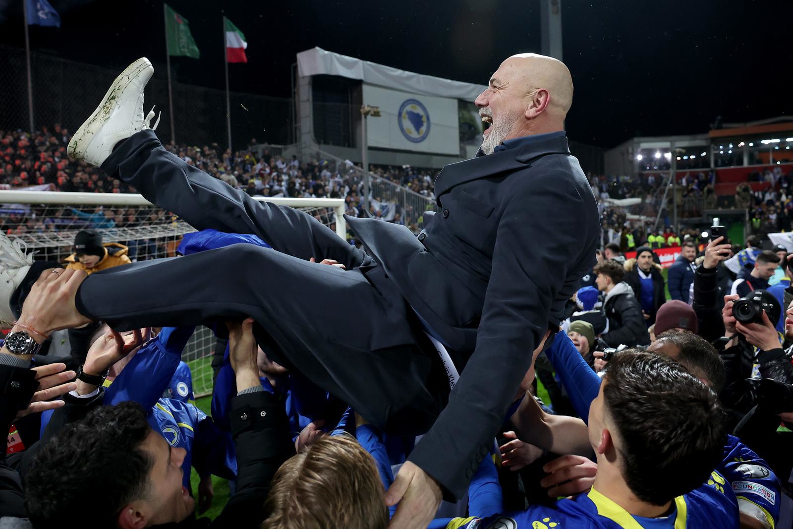 Suze i zagrljaji u Zenici: Emotivni trenuci nakon plasmana BiH na Svjetsko prvenstvo