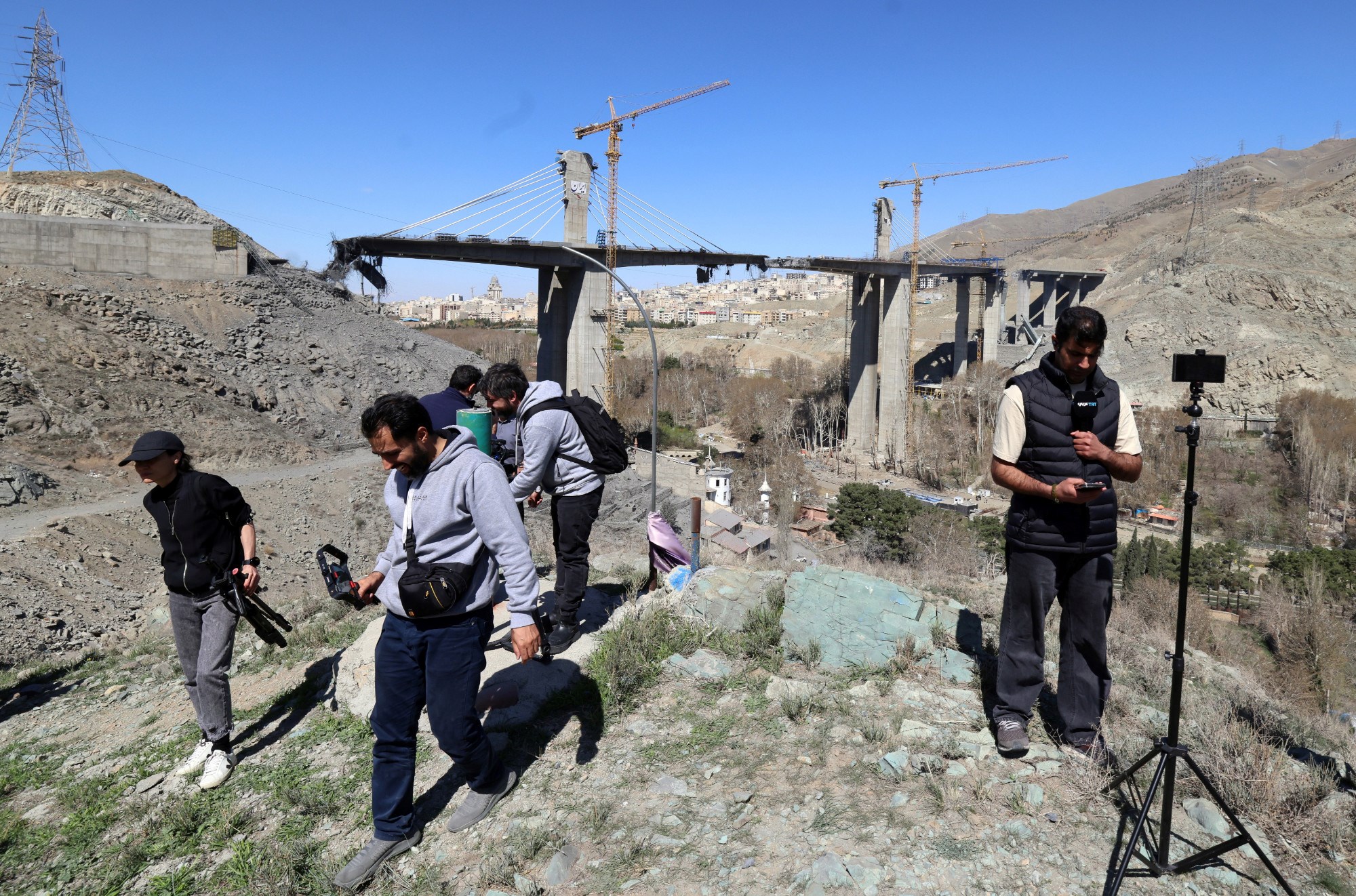 FOTO Pogledajte kako najviši most u Iranu izgleda nakon napada