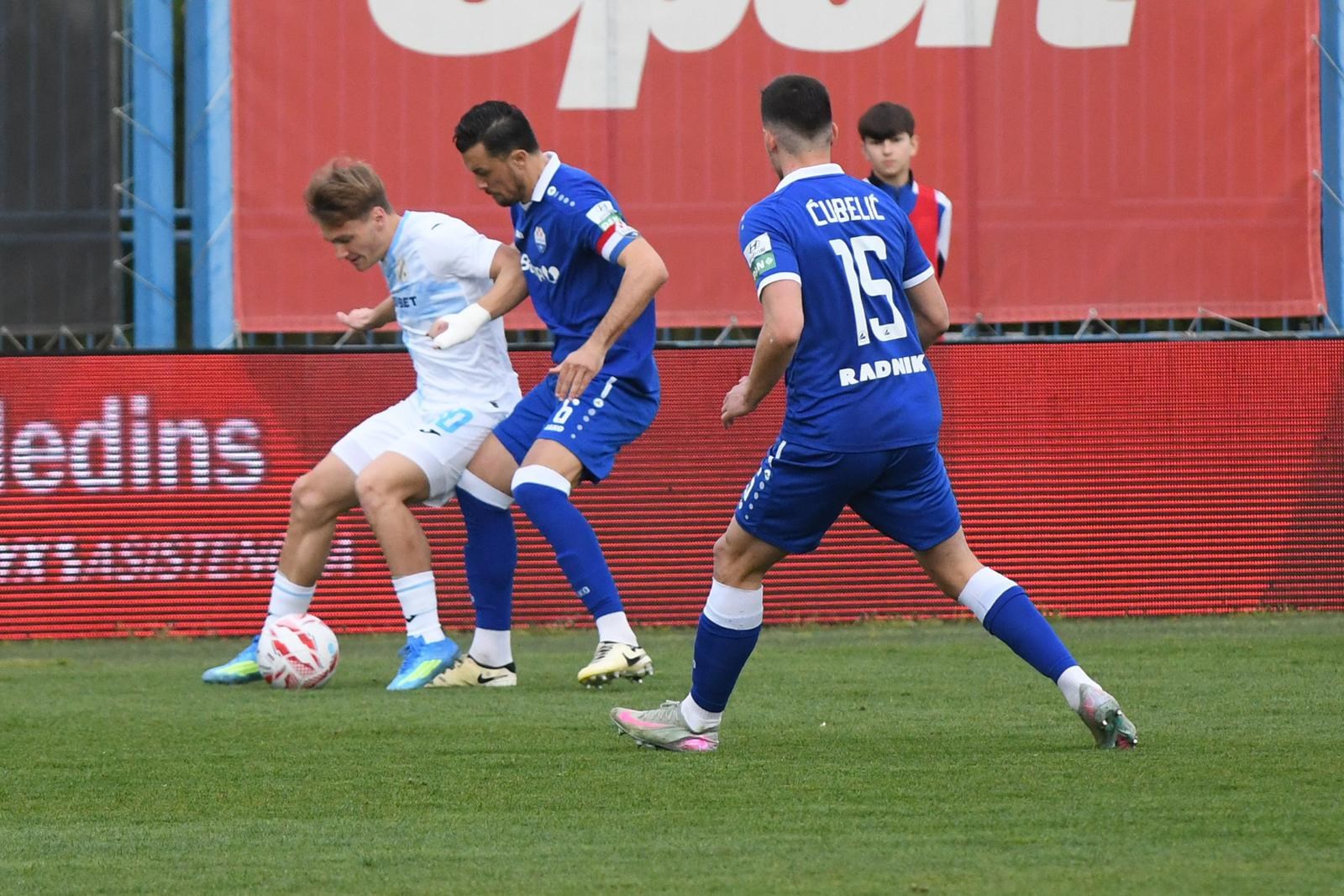 Slaven - Rijeka 0:2. Fruk s dva gola pogurao Rijeku prema Europi