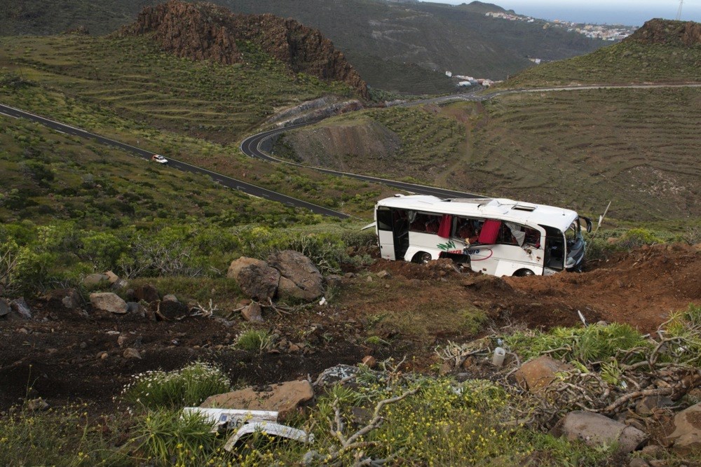 Britanac poginuo, 27 ozlijeđenih u autobusnoj nesreći na Kanarskim otocima