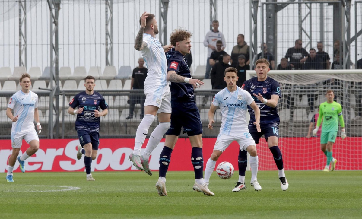 Rijeka izgubila od predzadnjeg Osijeka, Varaždin ju sustigao u borbi za treće mjesto