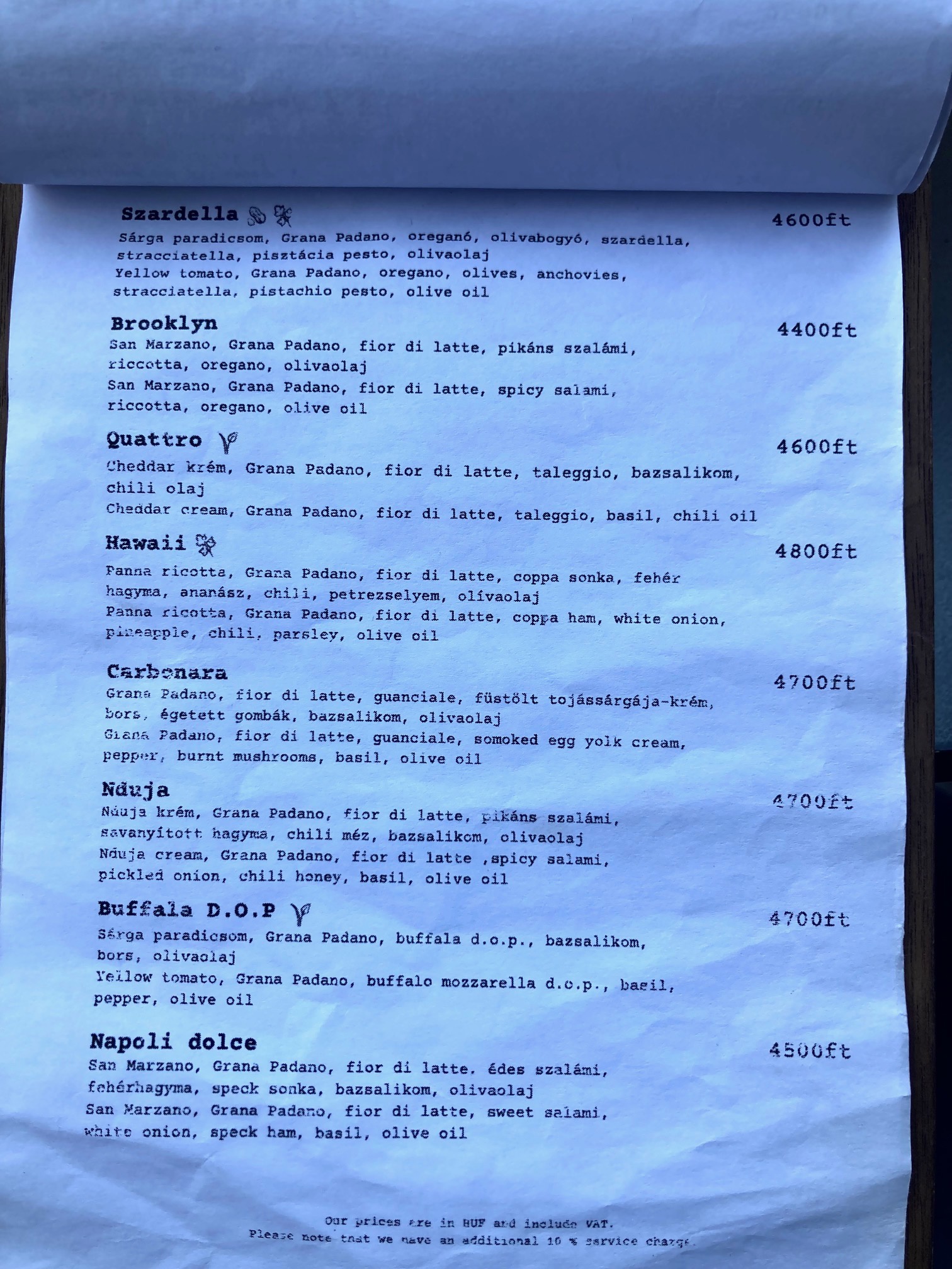 Bio sam u budimpeštanskoj pizzeriji - jednu stvar rade u rangu ozbiljnih pizzerija