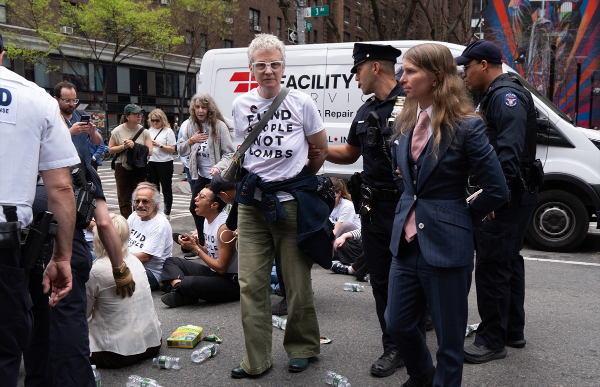 U New Yorku prosvjedovali protiv prodaje oružja Izraelu. "Privedeno je 90 ljudi"