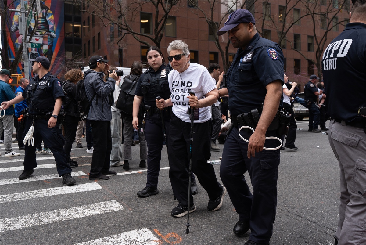 U New Yorku prosvjedovali protiv prodaje oružja Izraelu. "Privedeno je 90 ljudi"