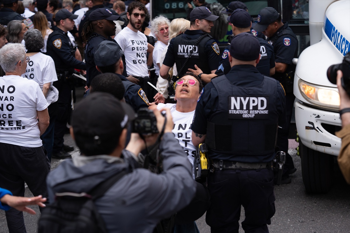 U New Yorku prosvjedovali protiv prodaje oružja Izraelu. "Privedeno je 90 ljudi"