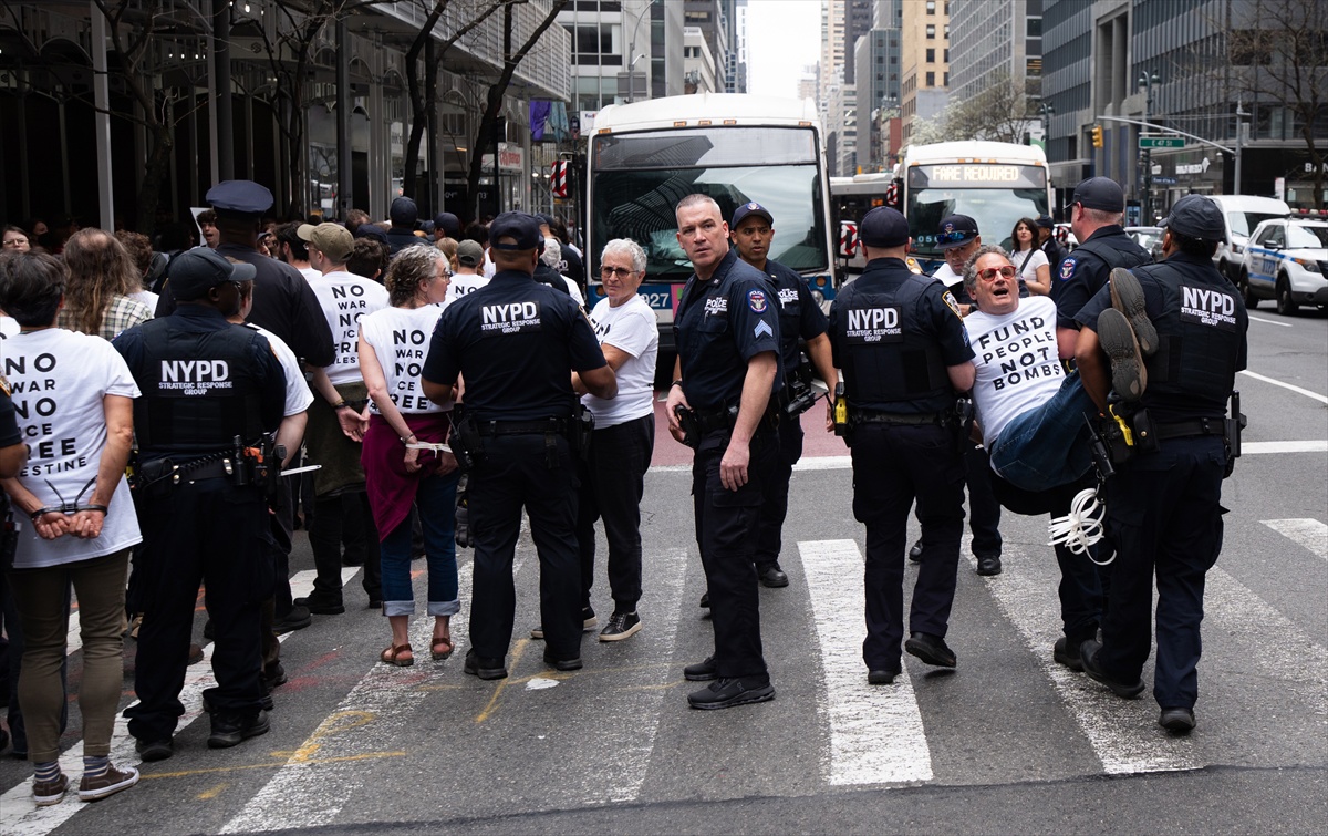 U New Yorku prosvjedovali protiv prodaje oružja Izraelu. "Privedeno je 90 ljudi"