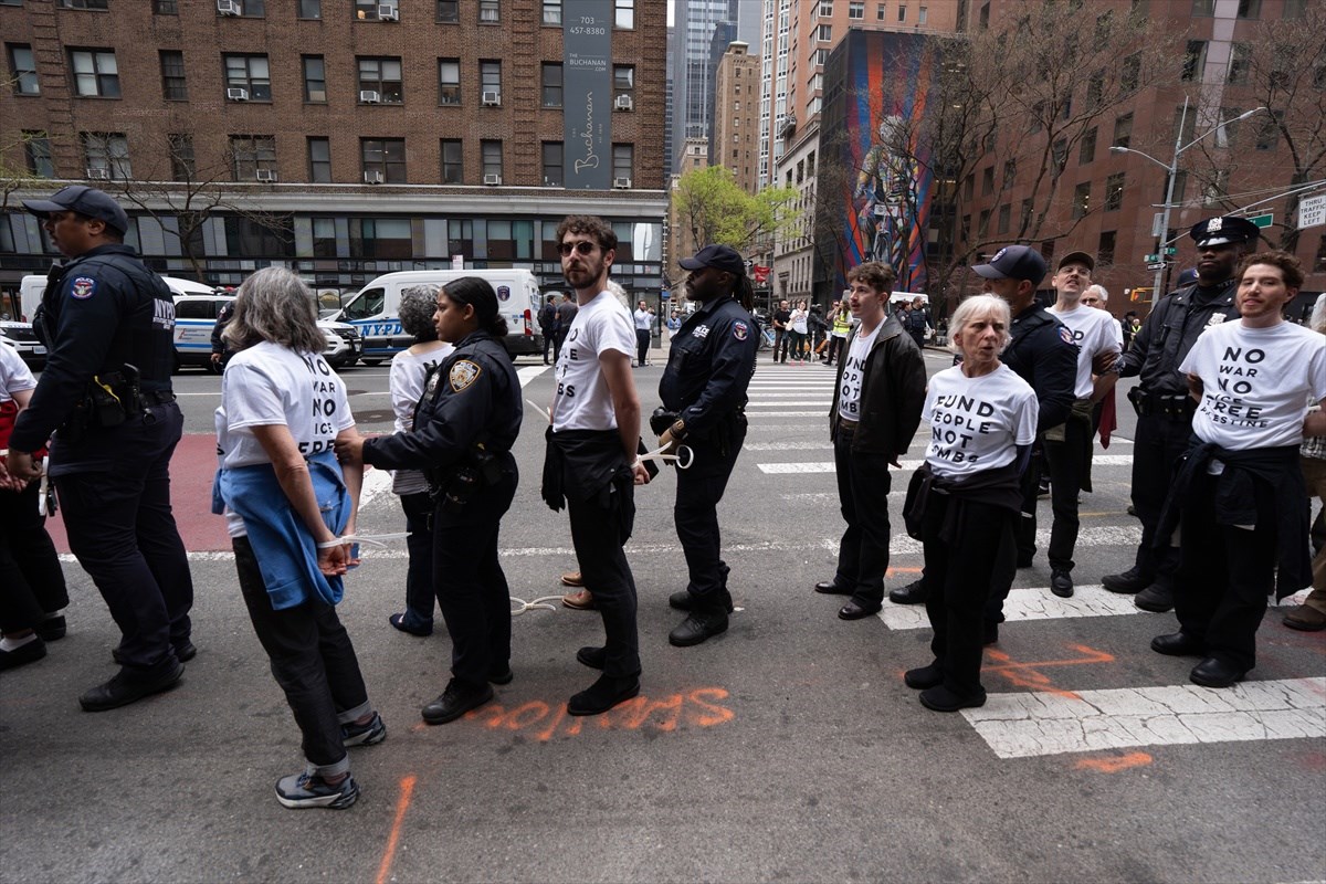 U New Yorku prosvjedovali protiv prodaje oružja Izraelu. "Privedeno je 90 ljudi"