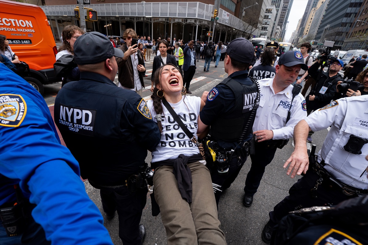 U New Yorku prosvjedovali protiv prodaje oružja Izraelu. "Privedeno je 90 ljudi"