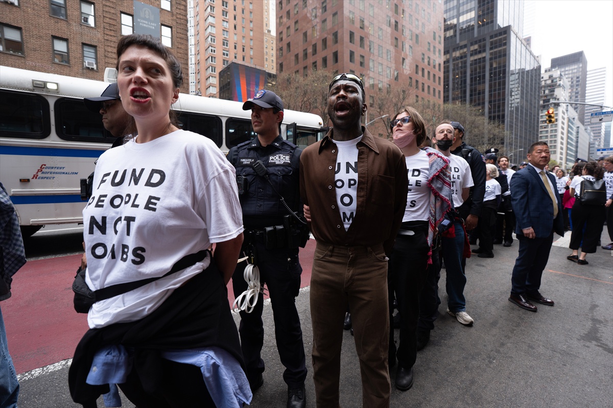 U New Yorku prosvjedovali protiv prodaje oružja Izraelu. "Privedeno je 90 ljudi"