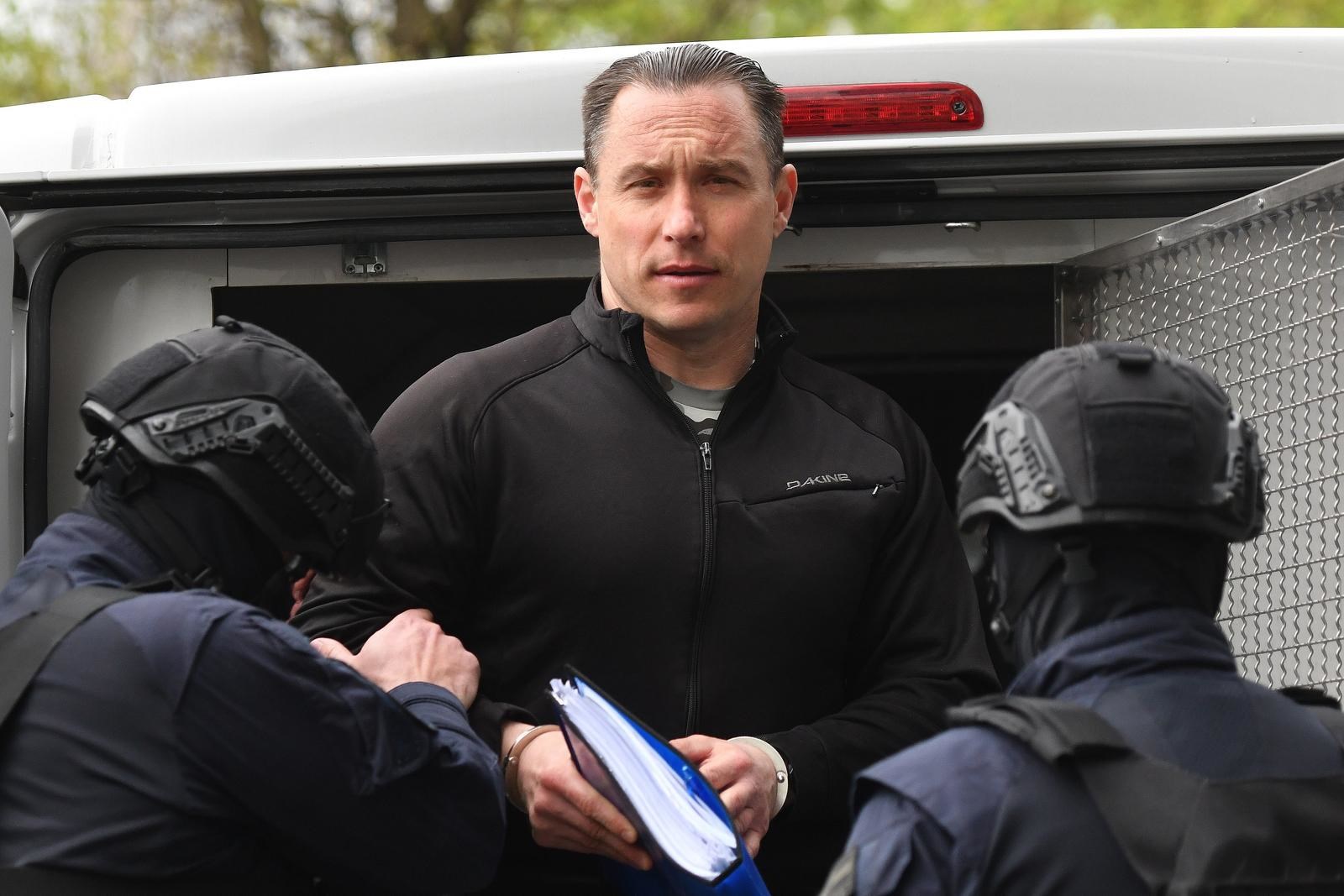 FOTO Srđan Mlađan doveden na sud, dobacio poruku novinarima