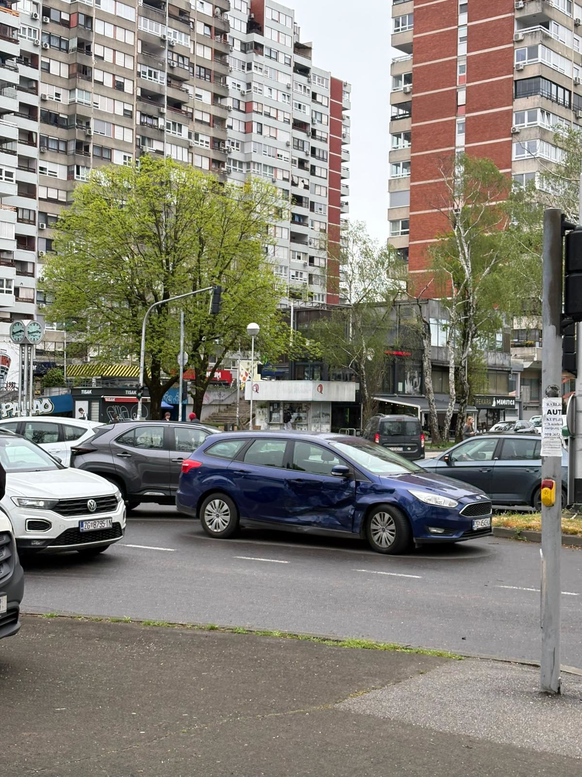 FOTO Sudar u Novom Zagrebu, promet je usporen