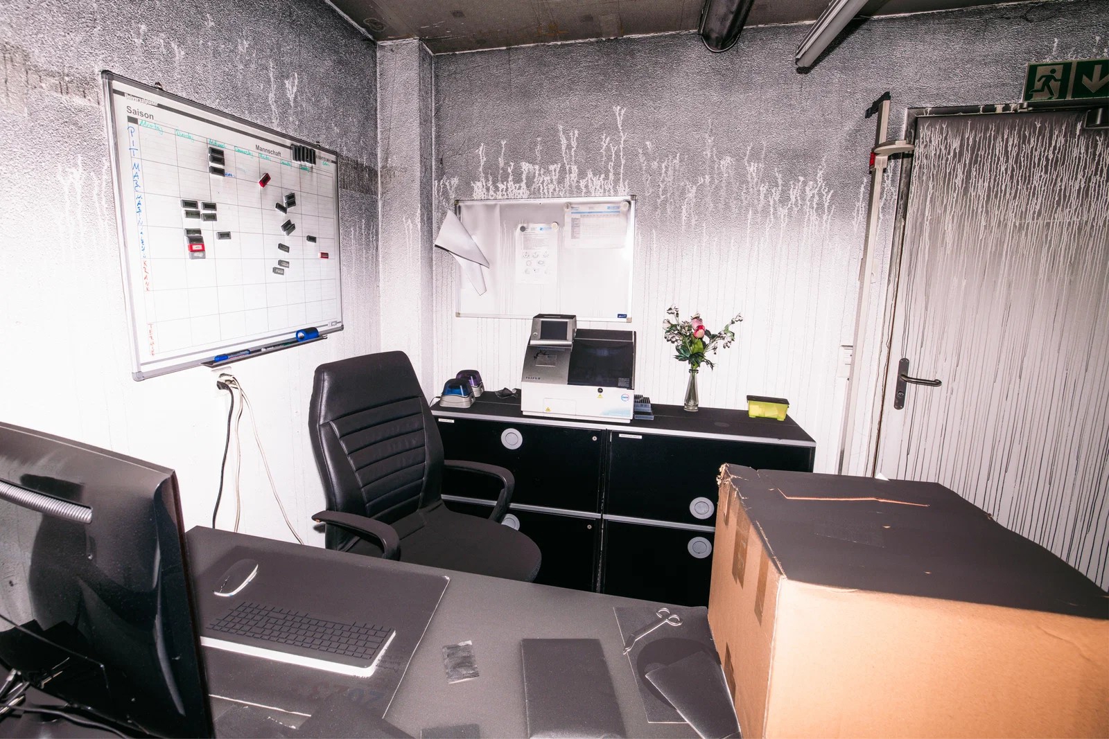 FOTO Požar uništio svlačionice Basela. "Ogromna i nepopravljiva šteta"