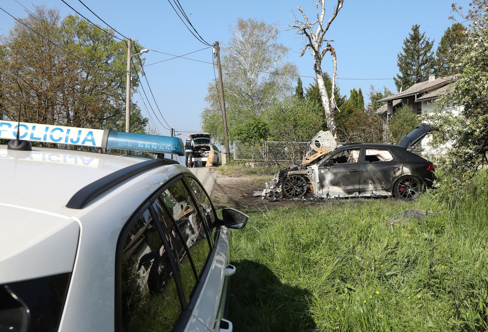 VIDEO I FOTO U Zagrebu izgorio luksuzni Audi Q8