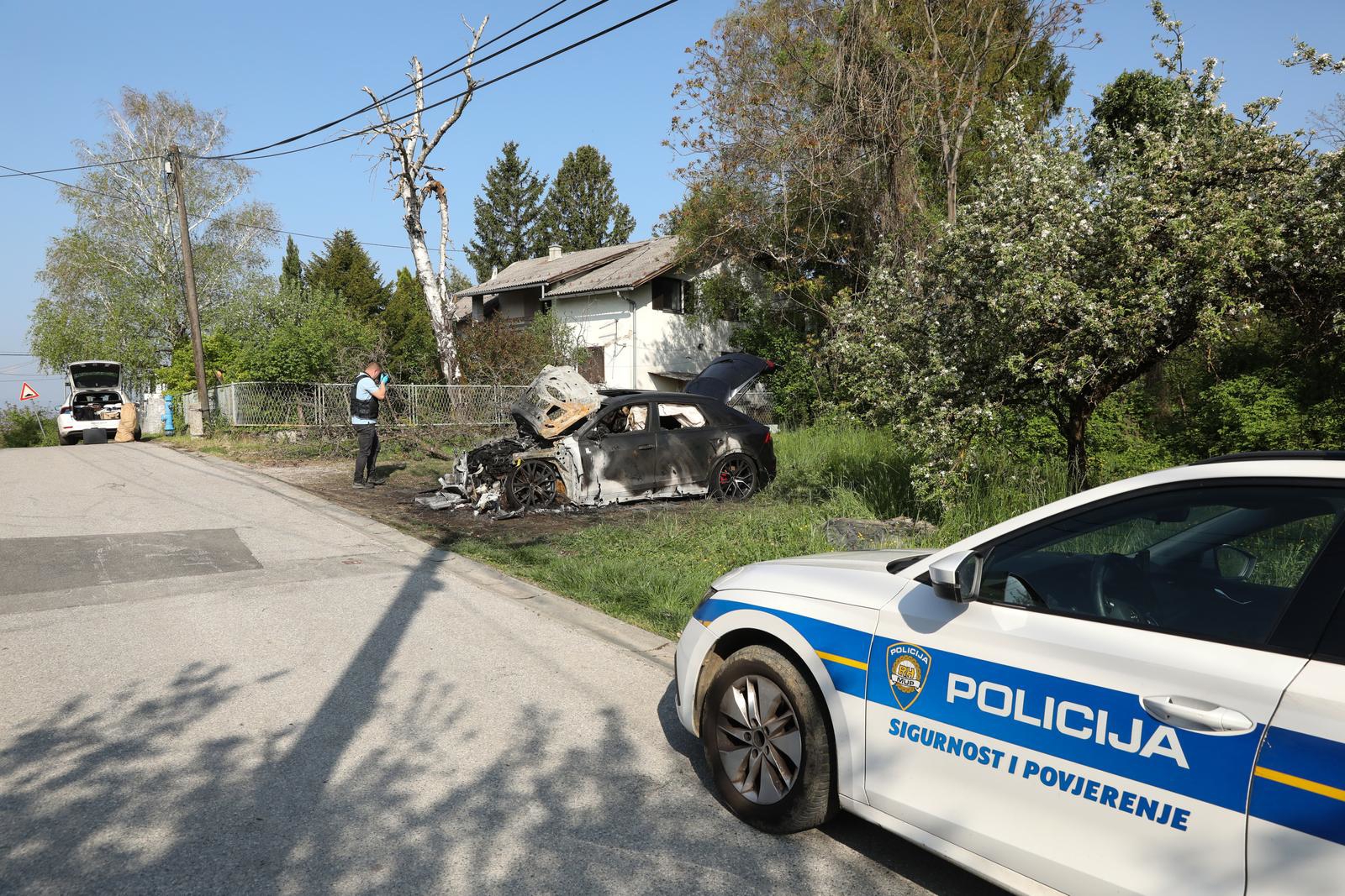 VIDEO I FOTO U Zagrebu izgorio luksuzni Audi Q8