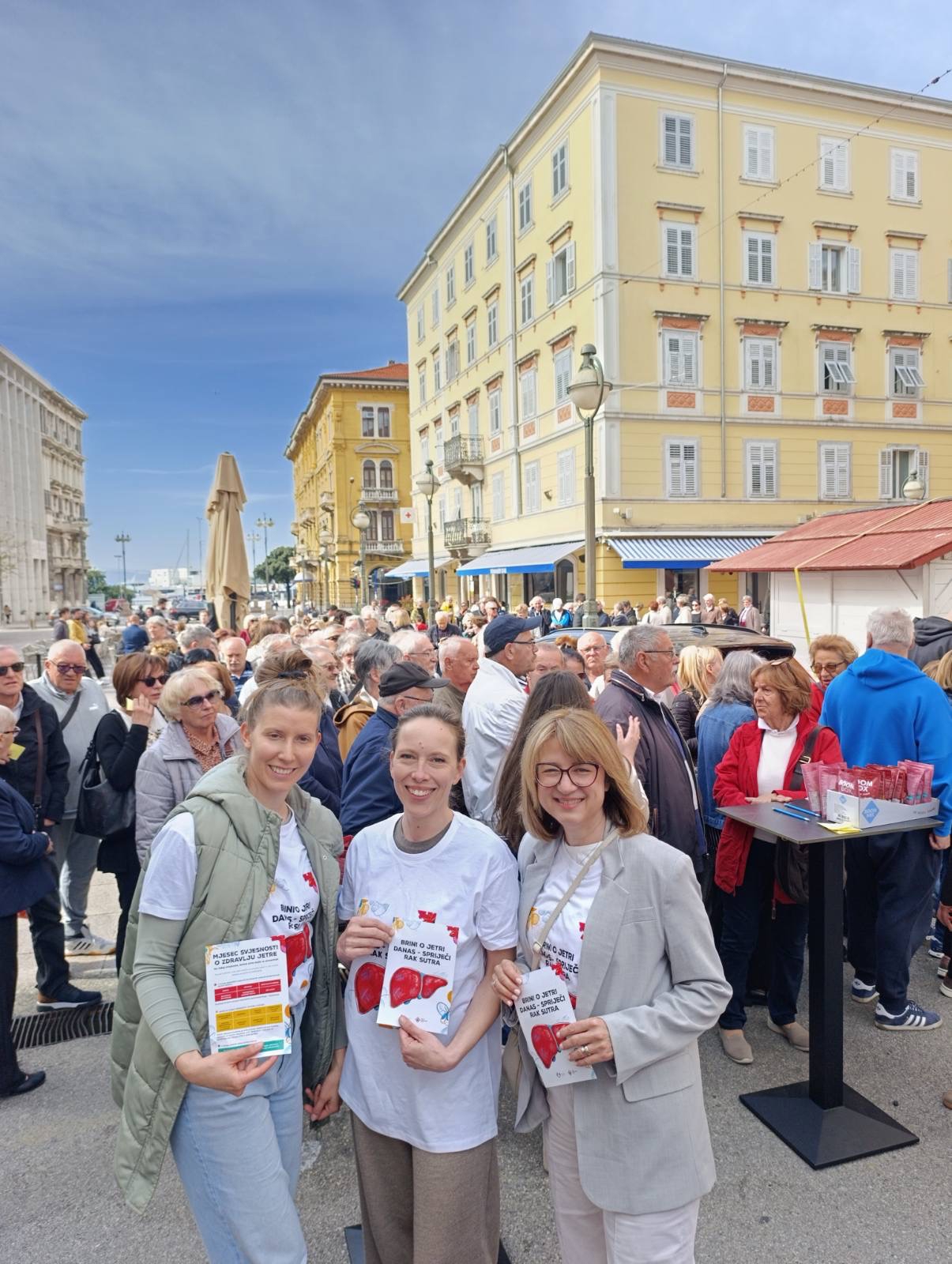 U pet hrvatskih gradova pregledano 500 ljudi, četvrtina ima problem s jetrom