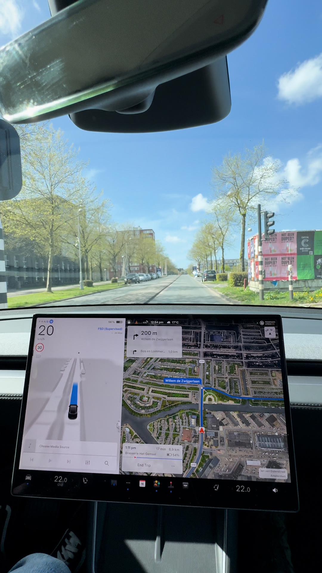 VIDEO Bili smo u Amsterdamu i među prvima probali tek odobren Teslin FSD u Europi