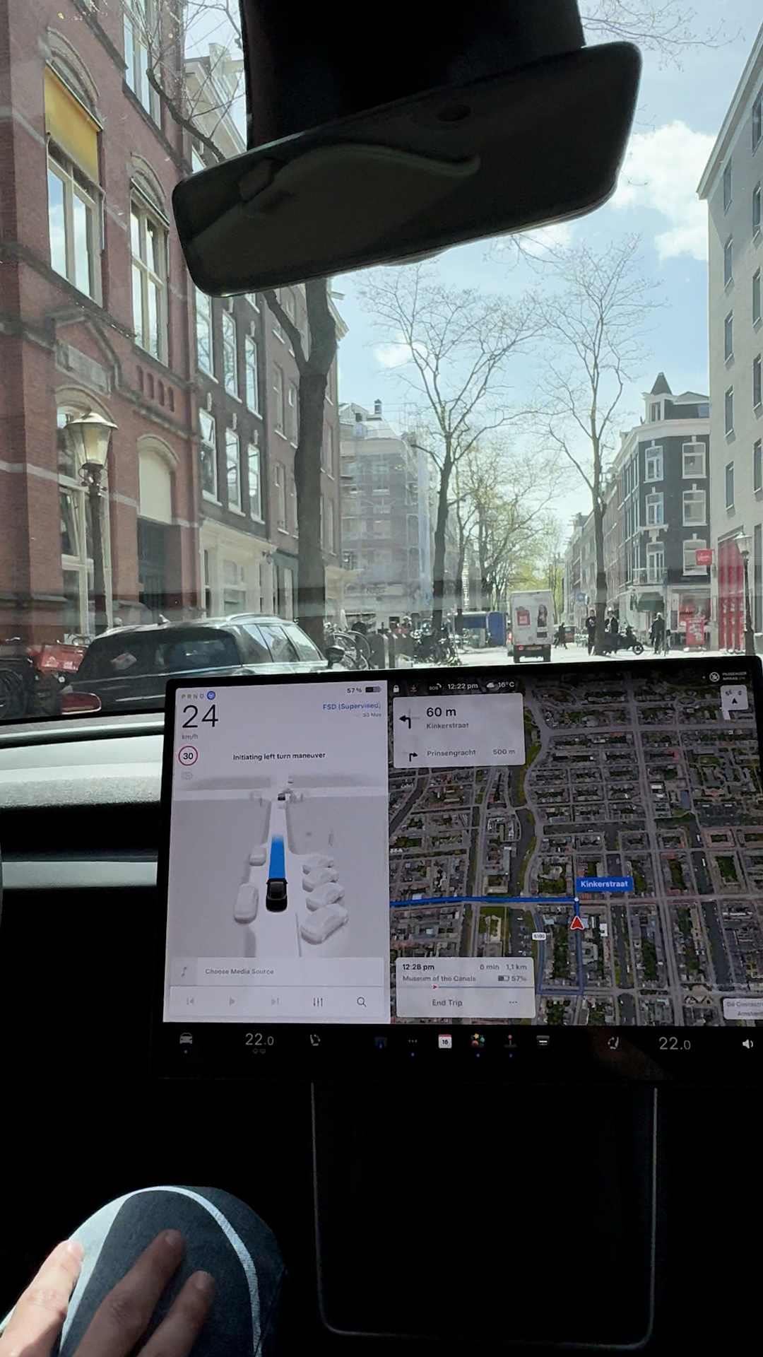 VIDEO Bili smo u Amsterdamu i među prvima probali tek odobren Teslin FSD u Europi