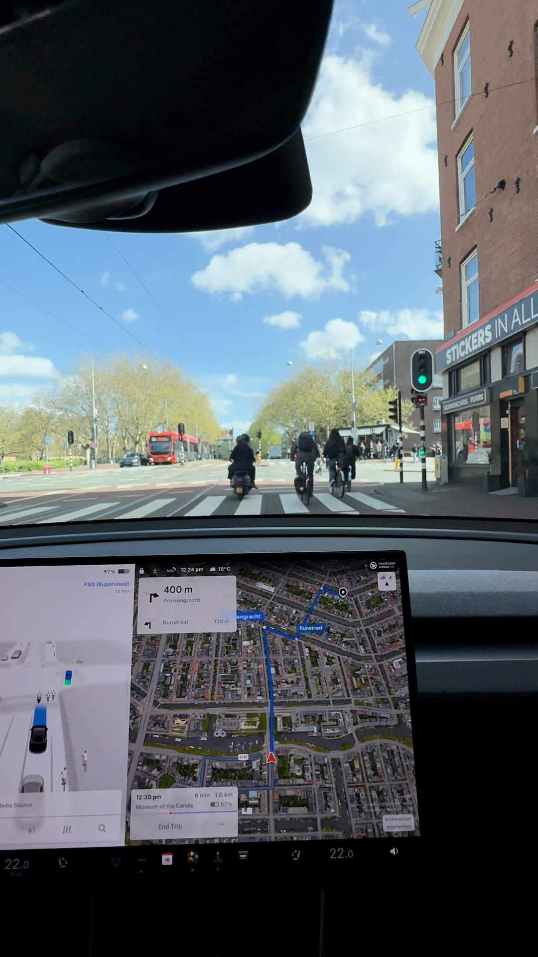 VIDEO Bili smo u Amsterdamu i među prvima probali tek odobren Teslin FSD u Europi