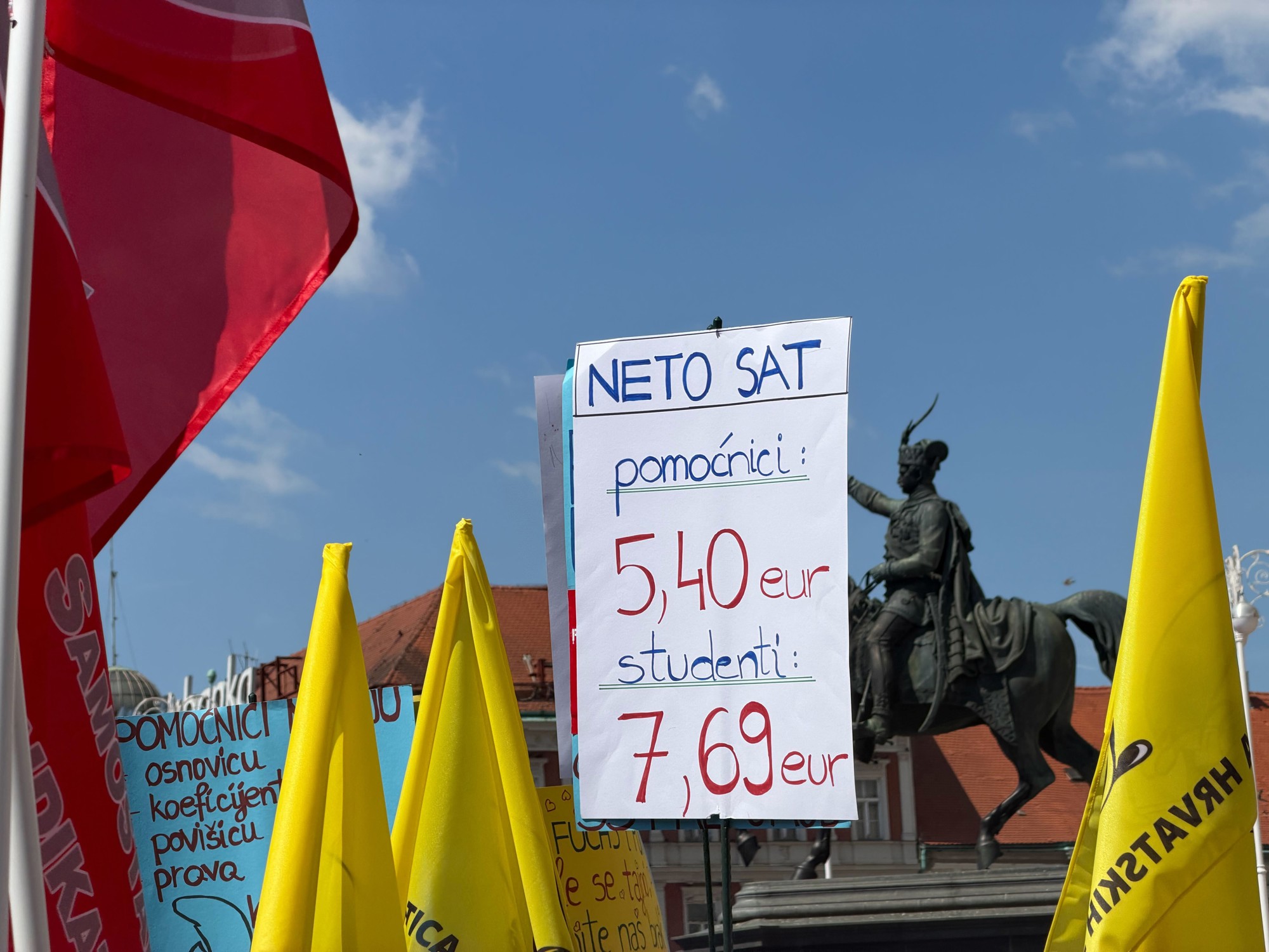 Ministarstvo: Nema razloga za prosvjed, plaće u obrazovanju od 2016. rasle više od 100%
