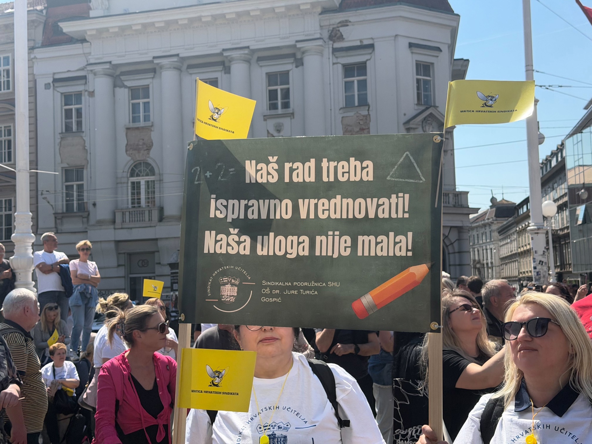 Ministarstvo: Nema razloga za prosvjed, plaće u obrazovanju od 2016. rasle više od 100%