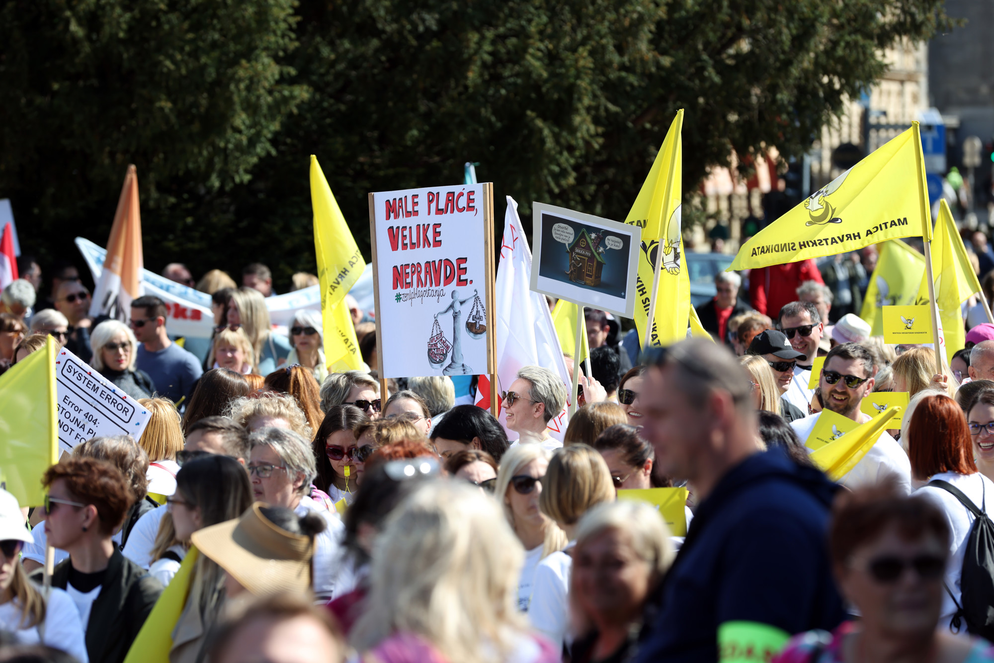 Ministarstvo: Nema razloga za prosvjed, plaće u obrazovanju od 2016. rasle više od 100%