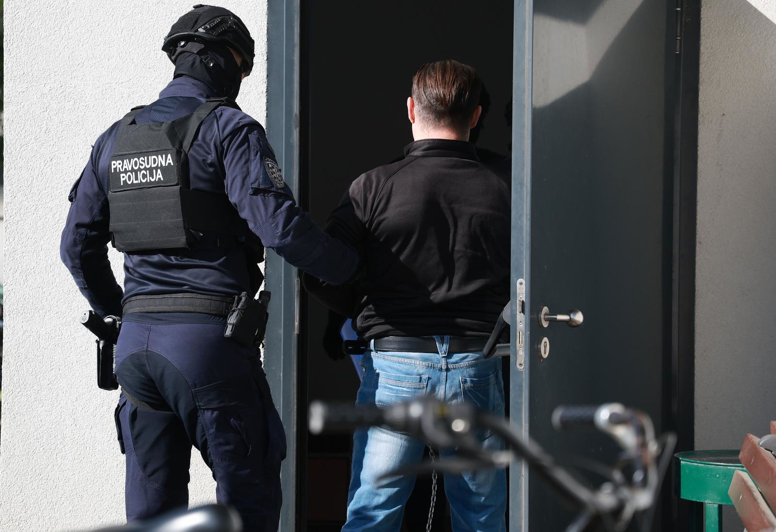 FOTO Srđana Mlađana doveli na sud u Varaždinu