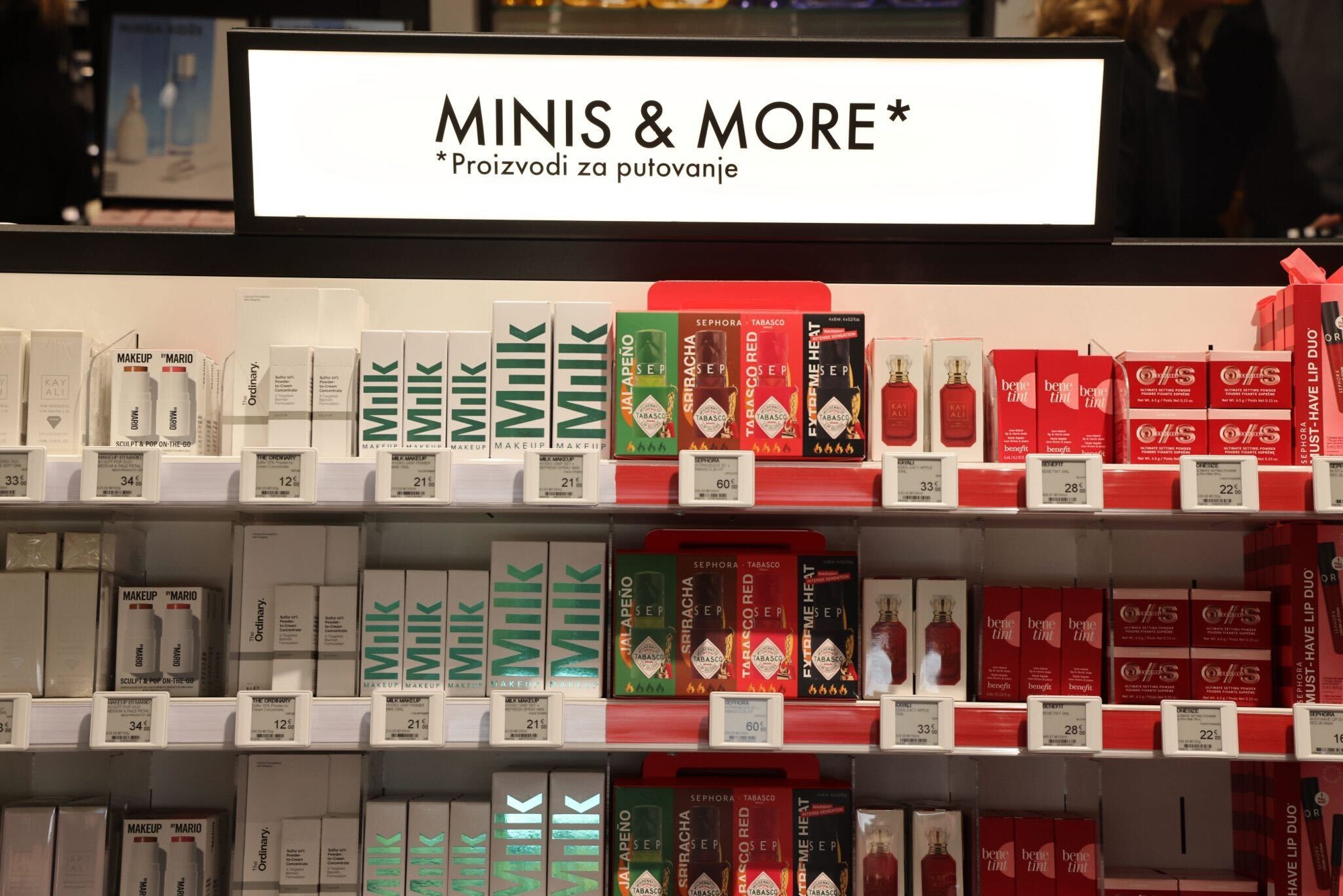 Prvi smo ušli u Sephoru u Zagrebu. Provjerili smo brendove, cijene i ponudu