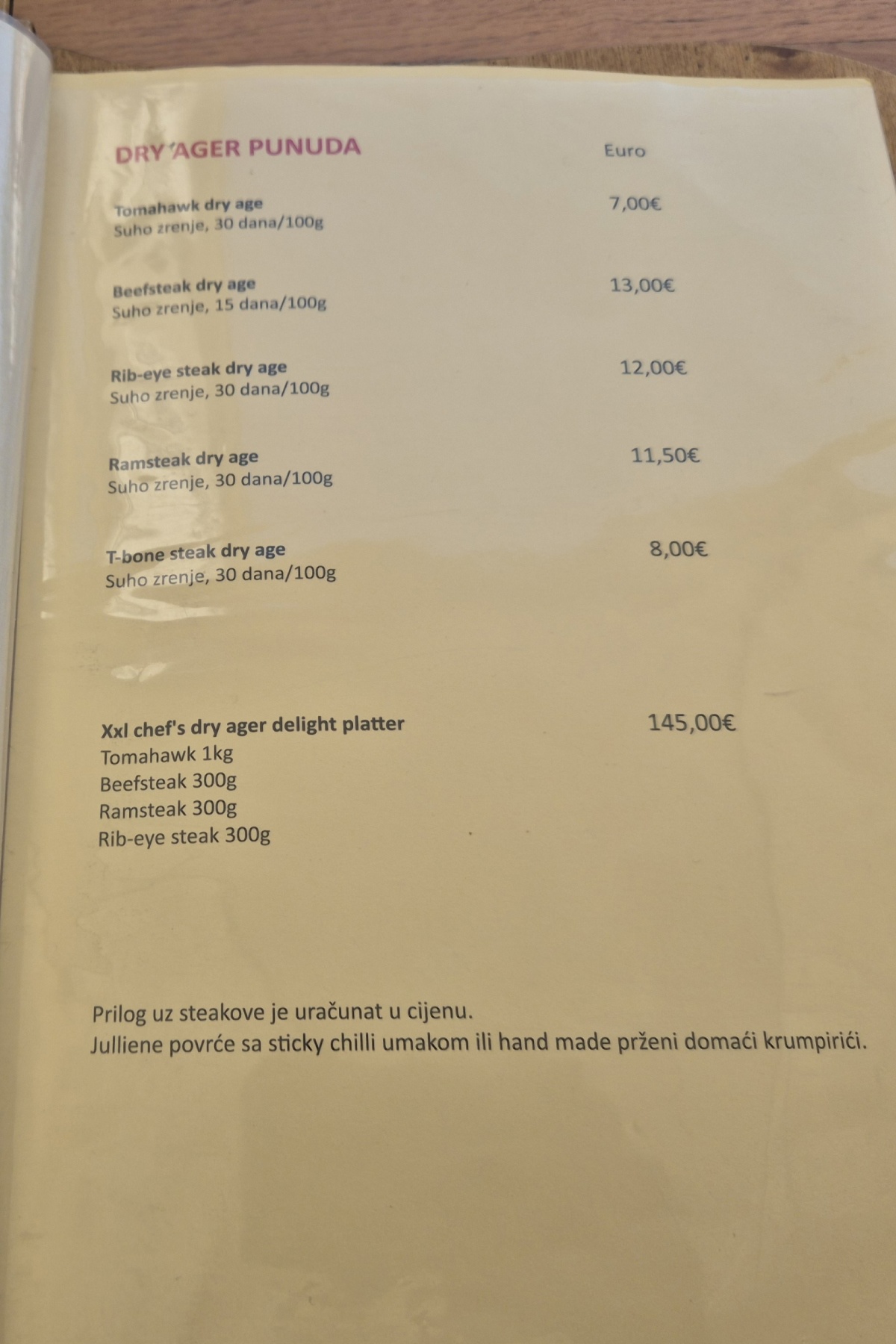 Što možete očekivati od ručka u zagorskom restoranu? Plata je pola stola