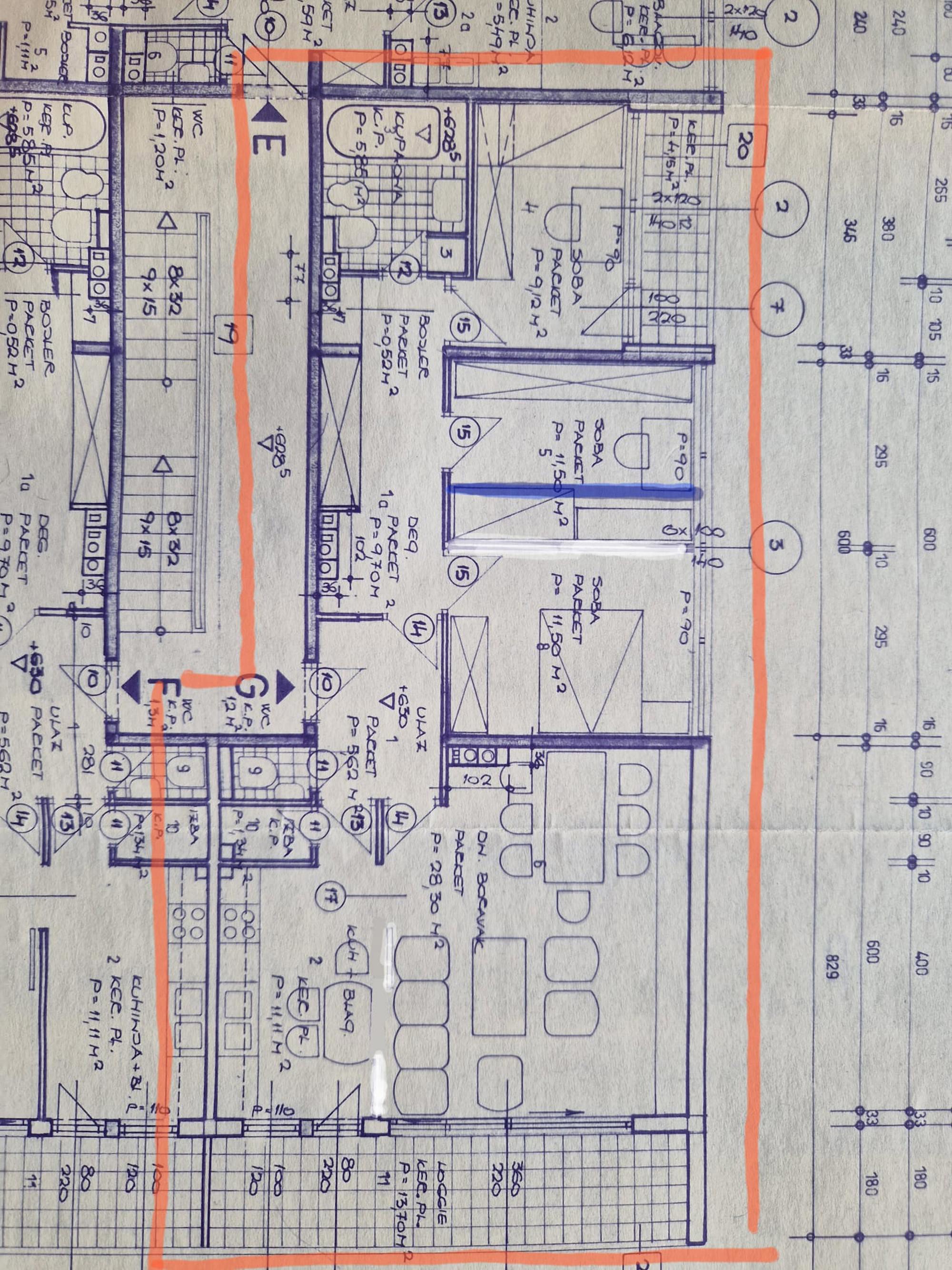Prodaje se veći stan s pogledom na jedan od najljepših parkova u Zagrebu