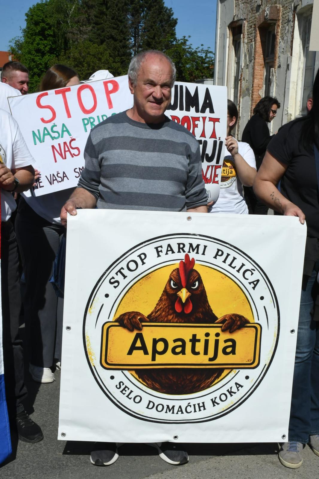 Prosvjed u Sisku protiv megafarmi i klaonica. "Nije gotovo dok nije gotovo"