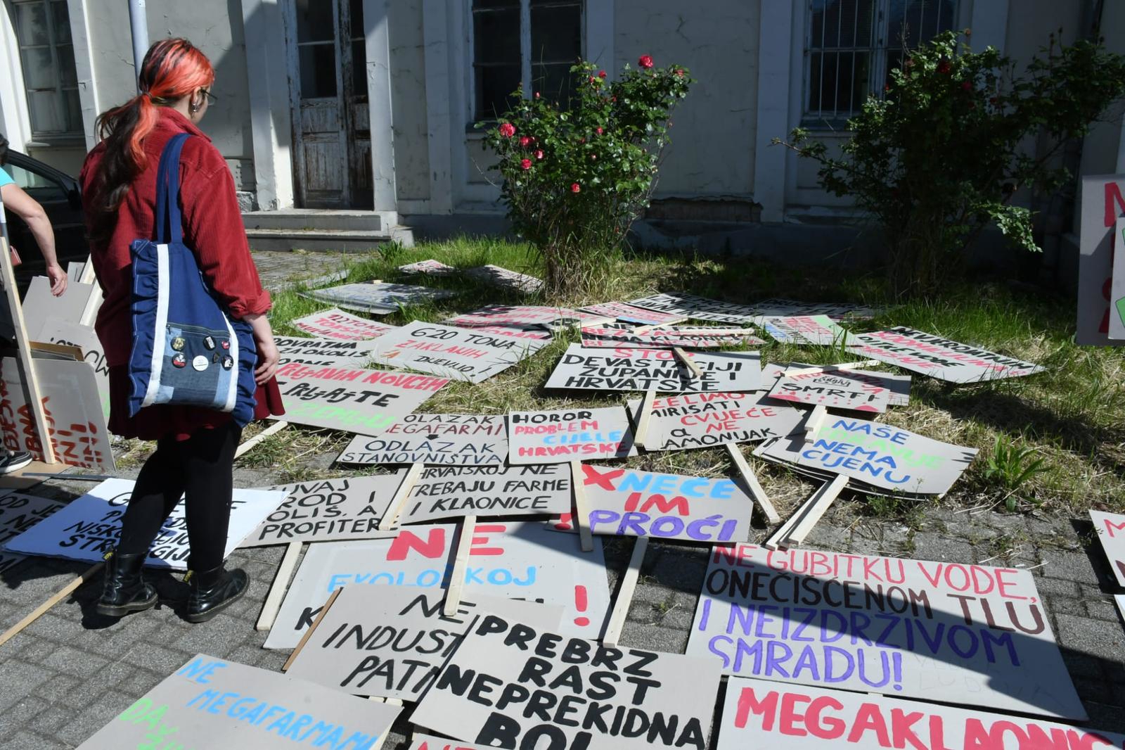 Prosvjed u Sisku protiv megafarmi i klaonica. "Nije gotovo dok nije gotovo"