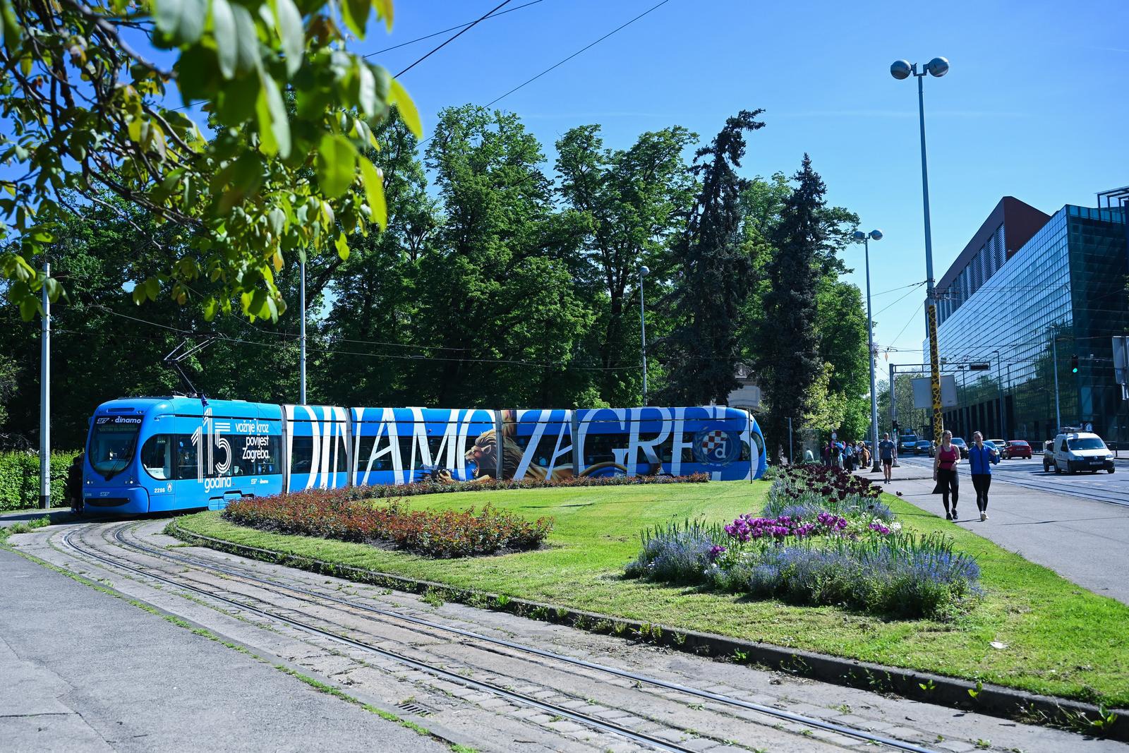 FOTO Dinamo proslavio 115. rođendan u tramvaju uz Zagrebačke anđele