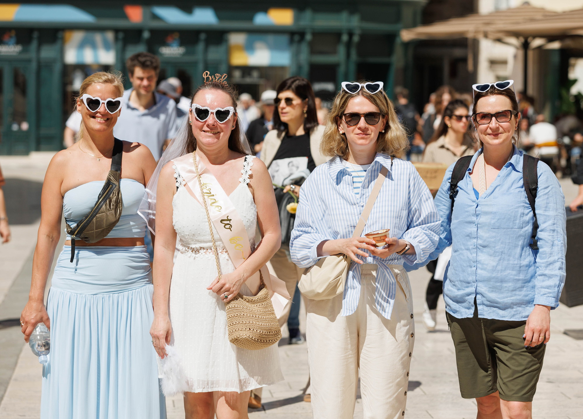 FOTO Dečko s ručnikom na glavi privukao poglede u centru Splita
