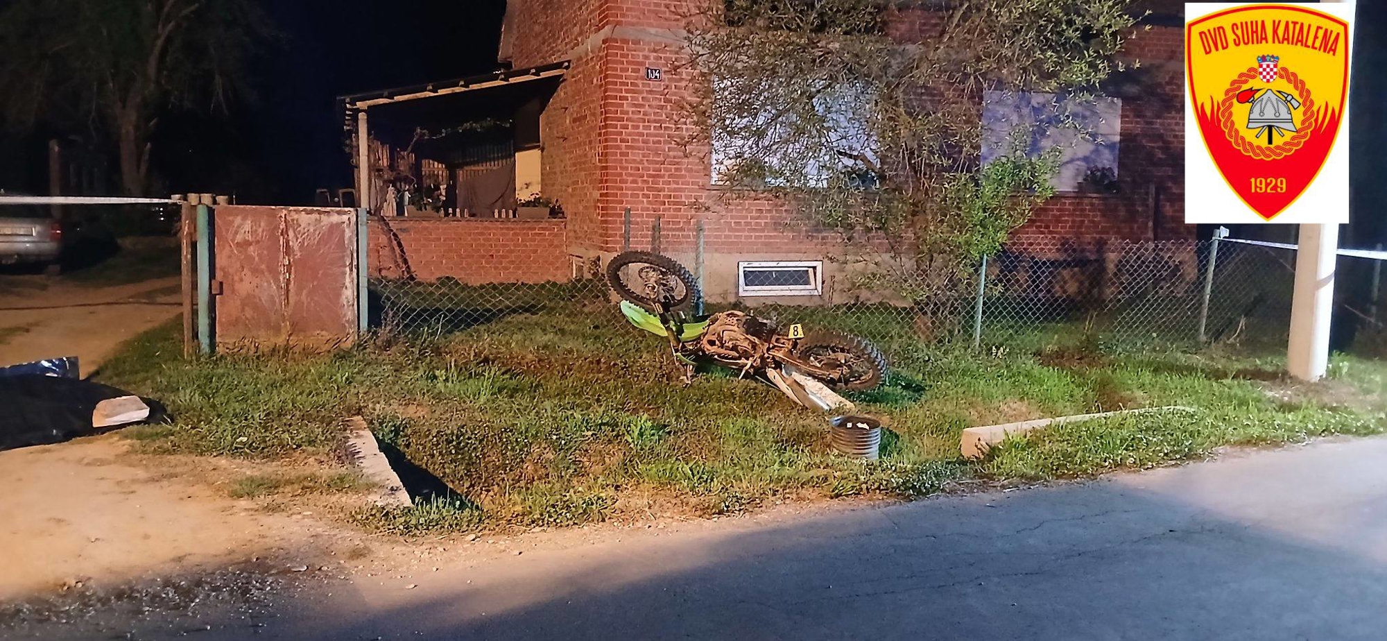 Mladić (22) u Podravini poginuo na neregistriranom motociklu